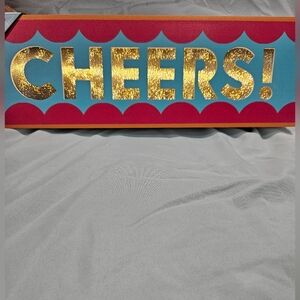 Cheers Light Up Sign NEW